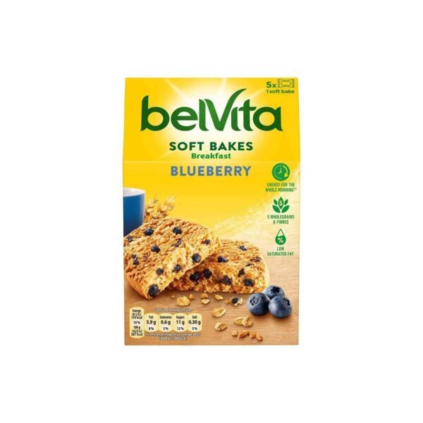 Belvita Breakfast Biscuits Soft Bakes Filled Blueberry
