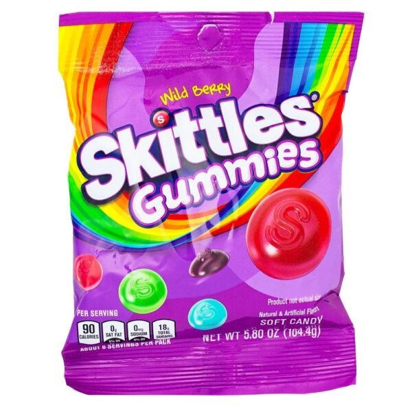 Skittles Gummies Wild Berry candy