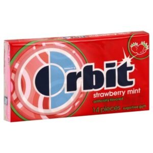 Orbit Strawberry Mint Sugarfree Chewing Gum