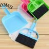 Keyboard Brush With Dustpan Small Broom