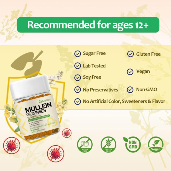 H92e272ba1f4e4096bf91ef7368a5b2c0i Mullein Gummies for Lungs