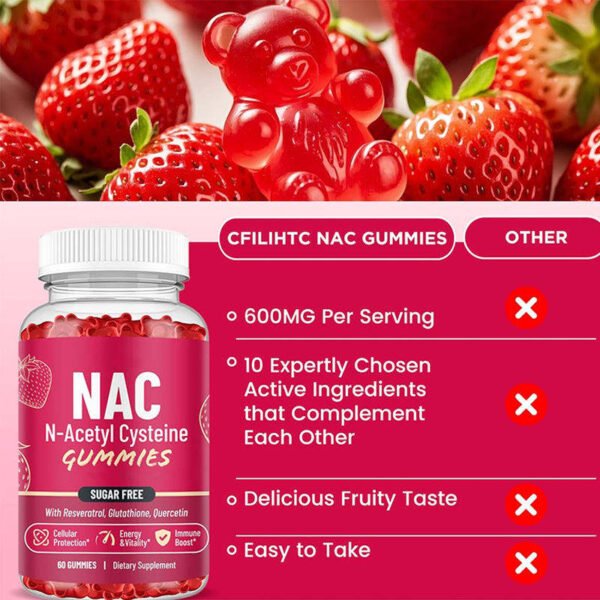 NAC N-Acetyl Cysteine GUMMIES