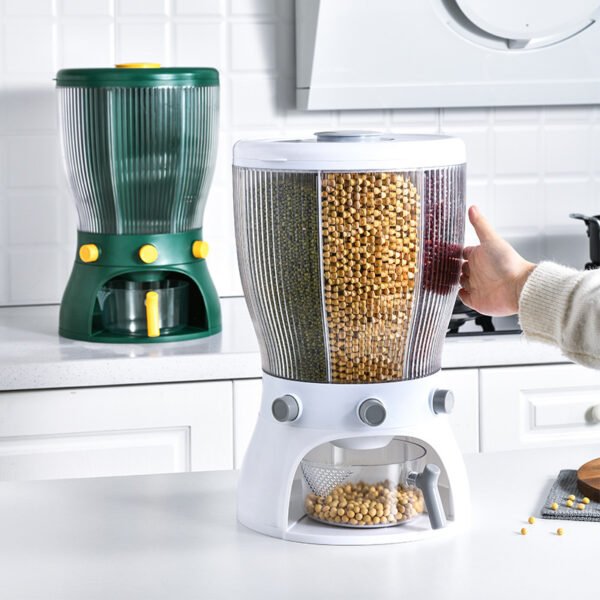 Rotating Insect-Proof Sealed Rice Bucket