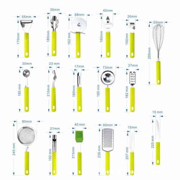 Green Handle Outdoor Small Kitchenware