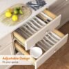 Expandable Kitchen Tableware Storage Tray