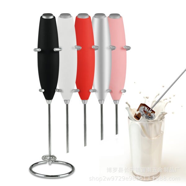 Handheld milk frother