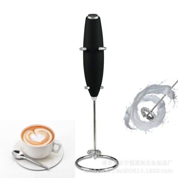 Handheld milk frother
