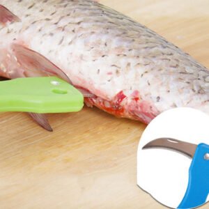 Efficient Mess-Free Fish Scale Scraper