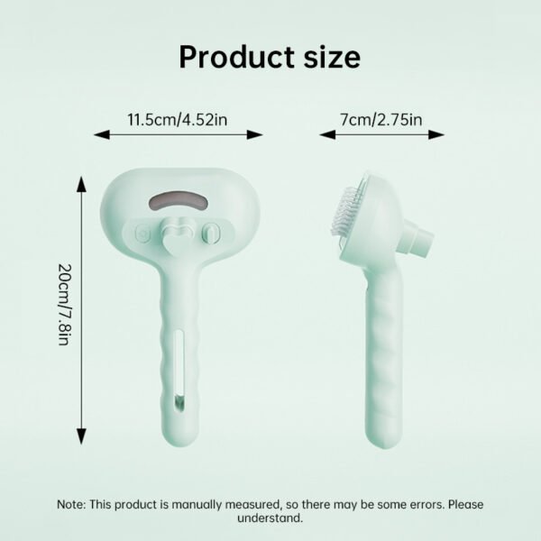 568529783 Upgraded Pet Electric Grooming Comb