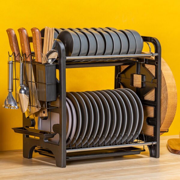 568460858 Stainless Steel Dish Storage Rack