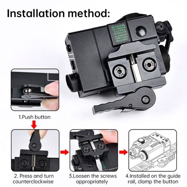 MINI-A2 PEQ15 Laser & IR Tactical Light
