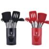 Stainless Steel Silicone Kitchen Utensil Set