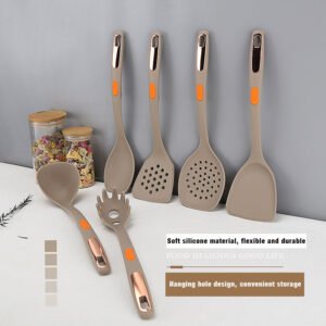 568341693 7-Piece Silicone Pack Nylon Cookware Set