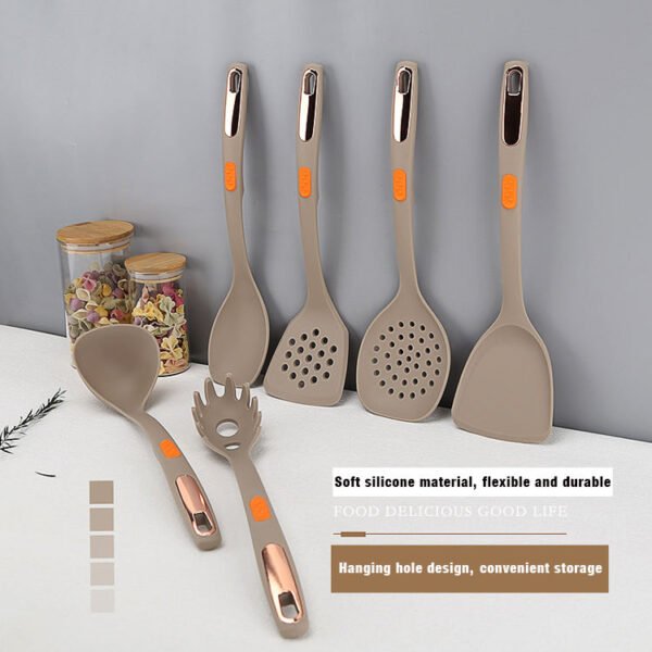 7-Piece Silicone Pack Nylon Cookware Set