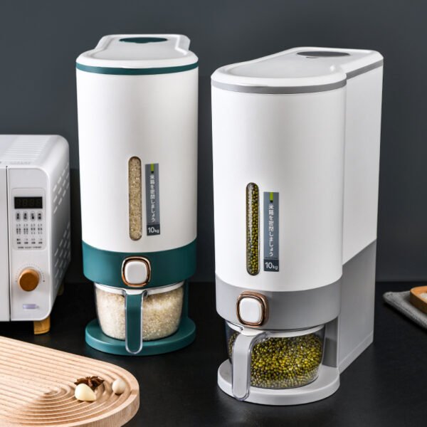 Automatic Press-Type Rice Storage Buckets