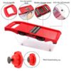 Vegetable Slicer Grater Mandoline Peeler Cutter