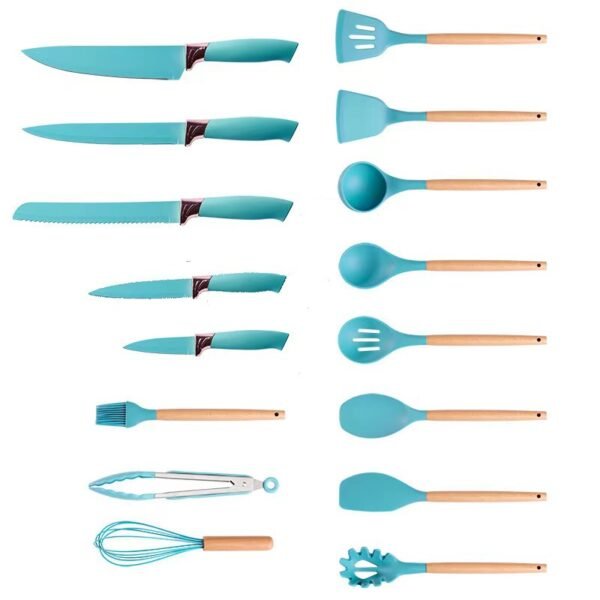 19-Piece Cooking Spatula Spoon
