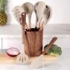 Wooden Handle Cooking Kitchen Utensil Set