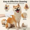 Pet supplies pet ear cleaning wipes ear care finger cots ear cleaning ﻿