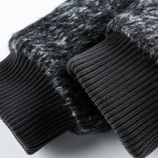 Fake two-piece spliced hooded cotton jacket