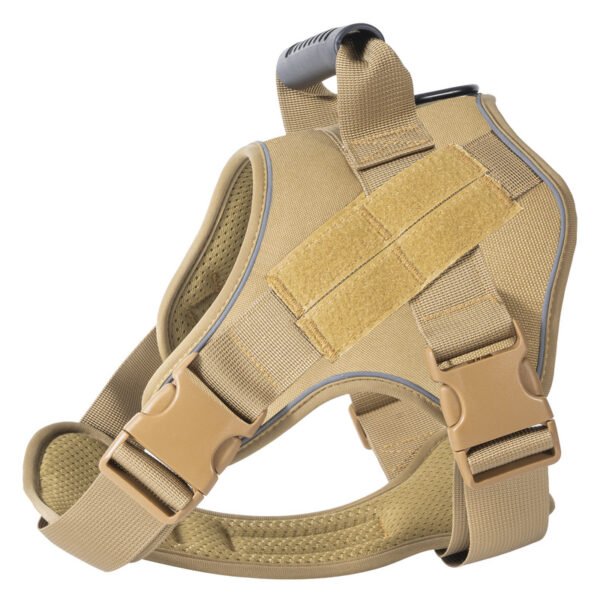 Tactical dog vest: for large dogs (German Shepherd, Golden Retriever) – training, military-style accessories.