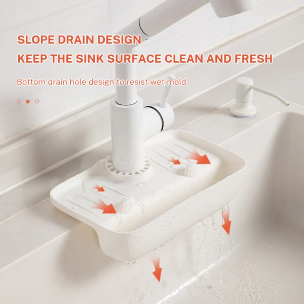 Faucet Splash Proof Drainage Rack