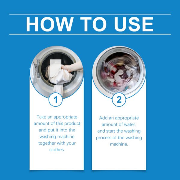 Laundry Detergent Sheet Gentle Cleaning And Decontamination Handy Household Laundry Bubble Paper