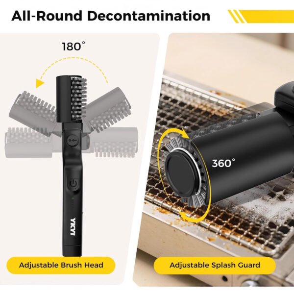 Electric BBQ Brush for Cleaning Grill