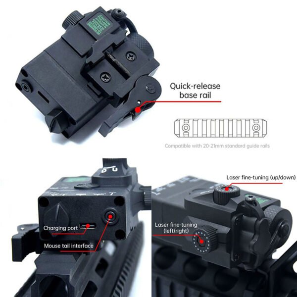 MINI-A2 PEQ15 Laser & IR Tactical Light