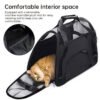 566225159 Foldable & Expandable Pet Carrier Bag - Mesh Breathable Cat/Dog Travel Bag