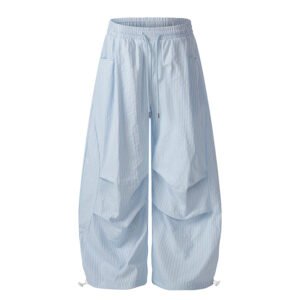 565972793 Women Loose Straight Leg Wide Leg Paratrooper Cargo Pants