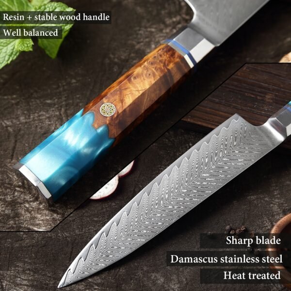 XITUO 1-9Pcs Damascus Chef Knife