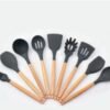 568461121 9 Pcs Silicone Spatula Heat-Resistant Soup Spoon