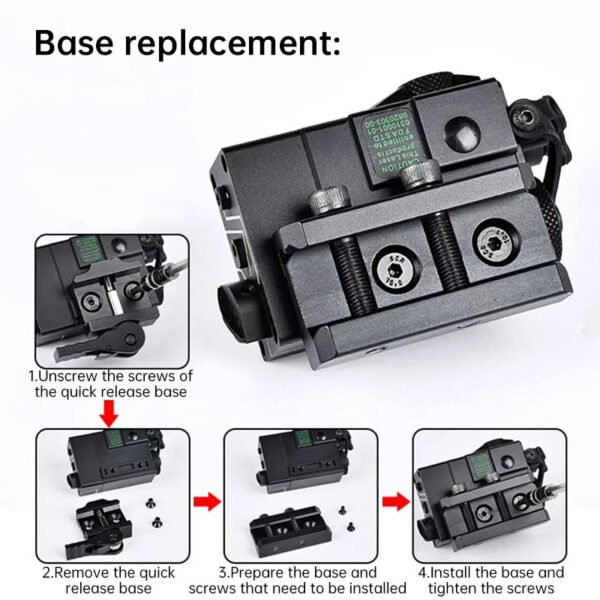 MINI-A2 PEQ15 Laser & IR Tactical Light