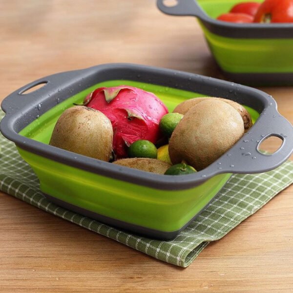 Foldable Fruit Vegetable Washing Basket