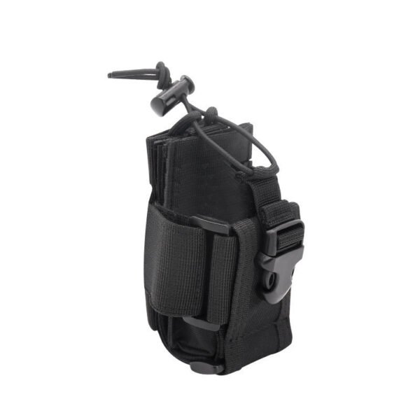 Tactical Radio Pouch with Utility Pocket