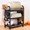 568460857 Stainless Steel Dish Storage Rack