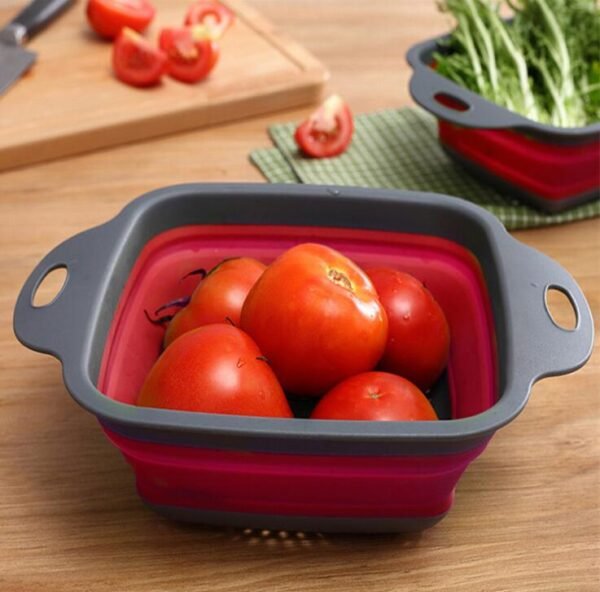 Foldable Fruit Vegetable Washing Basket