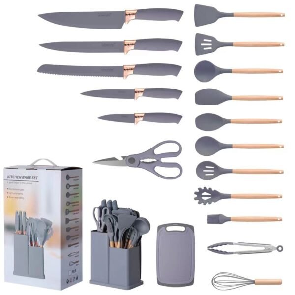 19-Piece Cooking Spatula Spoon