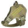 Tactical dog vest: for large dogs (German Shepherd, Golden Retriever) – training, military-style accessories.