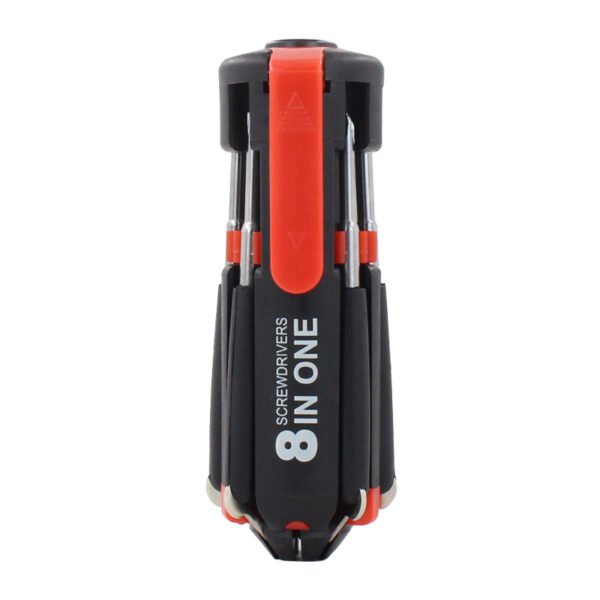 Multi-purpose 8-in-1 Lighted Screwdriver Tool