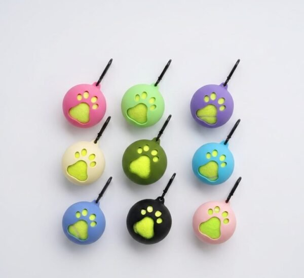 Pet Tennis Rack Set Toy Ball