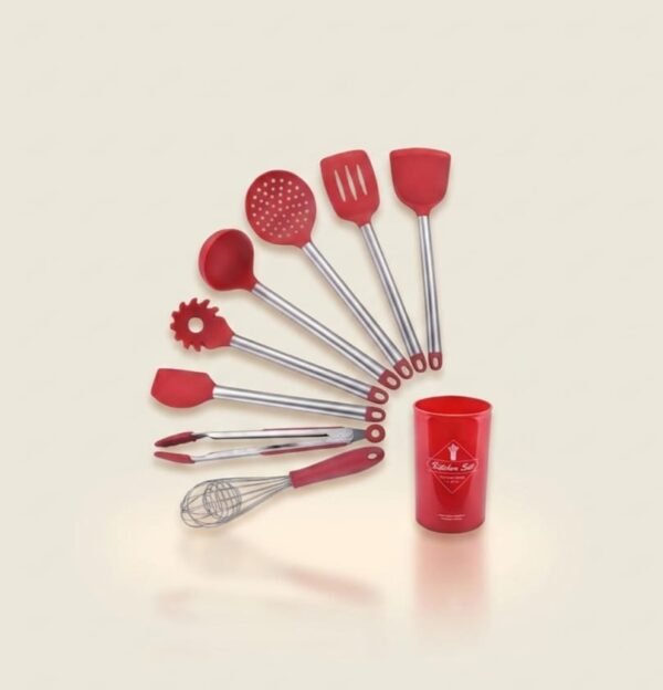 Stainless Steel Silicone Kitchen Utensil Set (Copy)