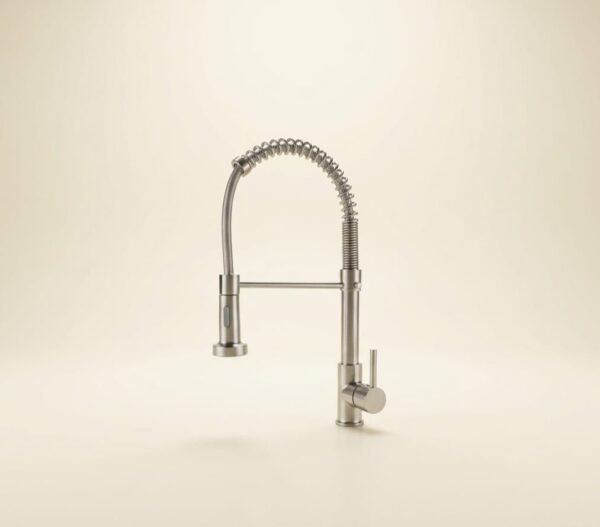 Rotatable Copper Dual-Temp Kitchen Faucet