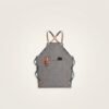 Denim Workwear Apron with Logo Print (Copy)