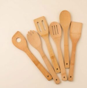 Eco-Friendly Non-Stick Bamboo Spatula Set (Copy)