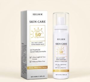 EELHOE All Day Light Sunscreen Mist, Hydrating Emulsion Isolation Skin Care Moisturizing Repair Spray All Day Light Sunscreen Mist (Copy)