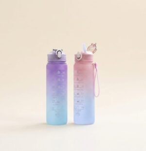 Gradient Kettle Cup High-value Outdoor Sports Fitness Plastic Water Cup Gradient Outdoor Sports Fitness Kettle (Copy)