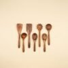 Wooden Long Handle Soup Spoon