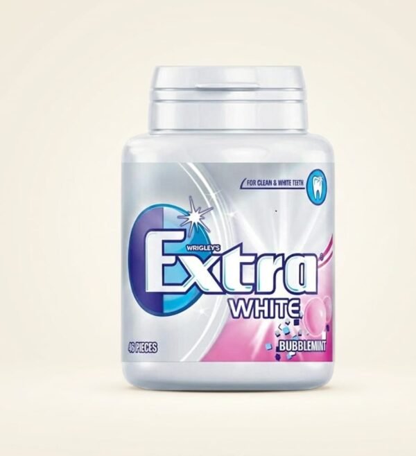 Wrigley's Extra White Bubblemint Sugar-Free Chewing Gum